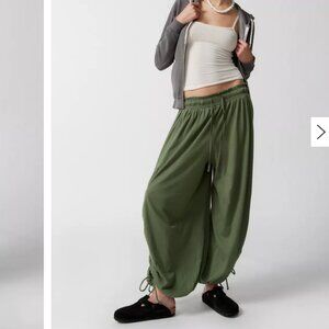 Out From Under Ryan Balloon Jogger Pant, Olive, Size Small